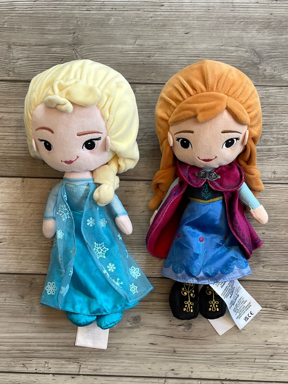 Disney | Frozen Elsa & Anna Plush Dolls | Bundle: Set of 2